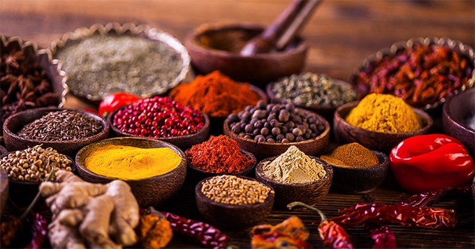 A selection of various colorful spices | Trainest