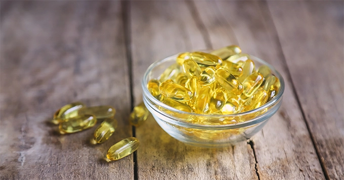 Fish oil softgel capsules | Trainest