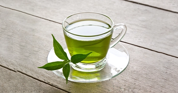 A cup of green tea | Trainest 