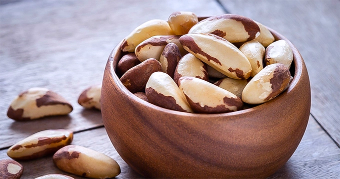 A serving of Brazil nuts | Trainest 