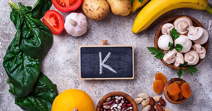 A variety of foods with high potassium content | Trainest
