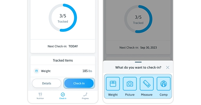 Check-in Tracking | Trainest App 