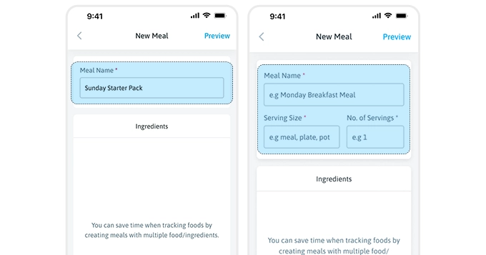Meal Serving Size | Trainest App 