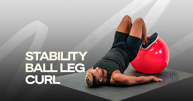 Stability Ball Leg Curl