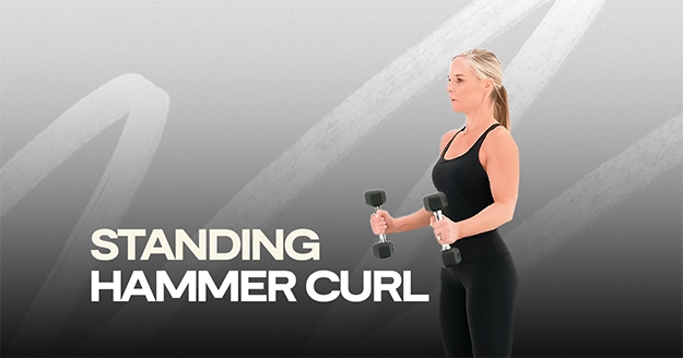 Standing Hammer Curl | Trainest