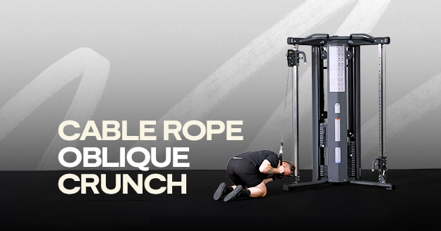 Cable Rope Oblique Crunch | Trainest