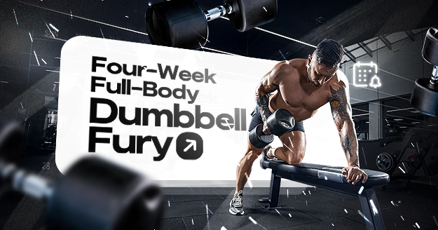 Four-Week Full-Body Dumbbell Fury | Trainest