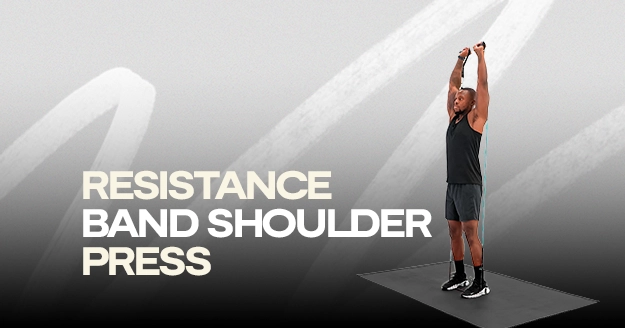 Resistance Band Shoulder Press | Trainest